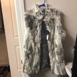 Patrizia  Luca Milano rabbit vest